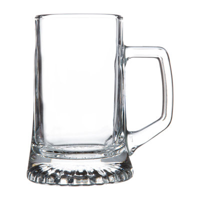 Stern 290ml Glass Beer Mug Set