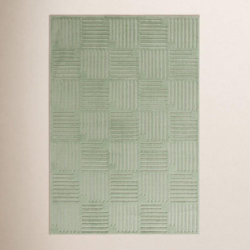 Mirissa Performance Solid Color Rug, Rectangle 5'3" x 7'6"