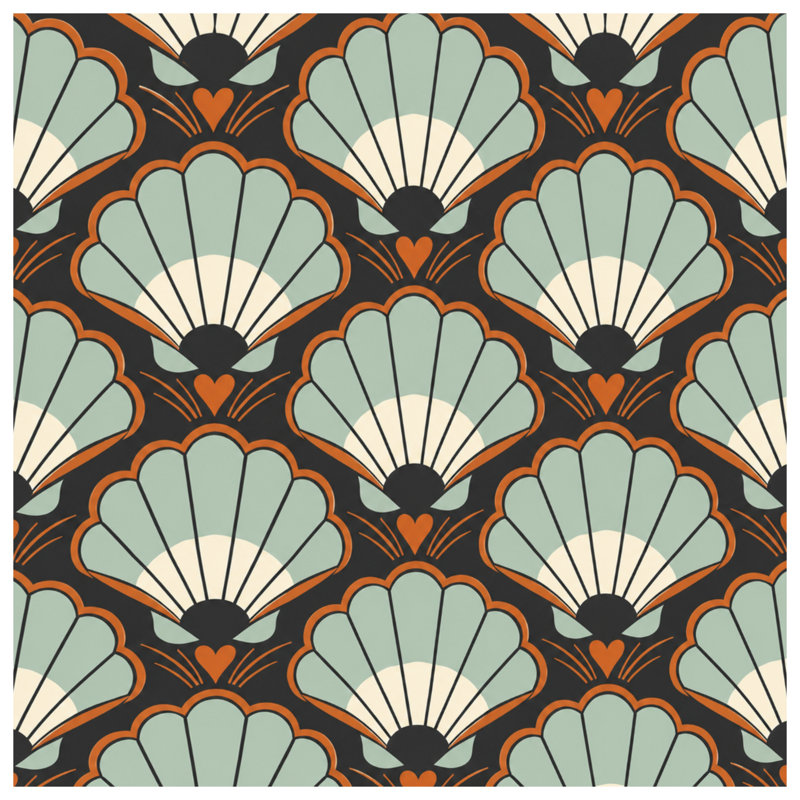 Couvertures Art Deco, 60in W x 80in H
