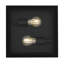 Benton Matte Black W - Bulb LED Outdoor Flush Mount Outdoor Flush Mount