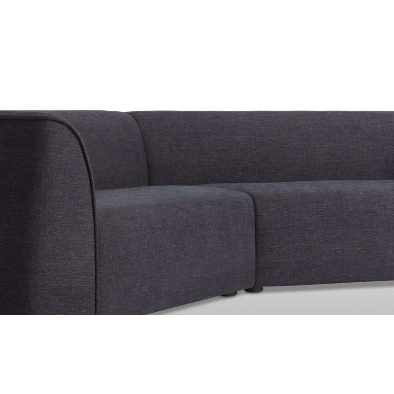 Canapé modulaire Thataway, 29" H x 126" W x 53" D, Tofte Navy Polyester Blend
