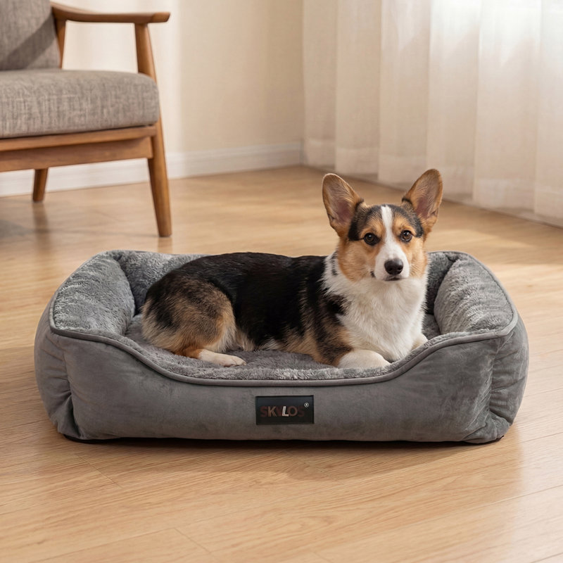 Polyester Pet Bed, 20cm H x 87cm W x 77cm D