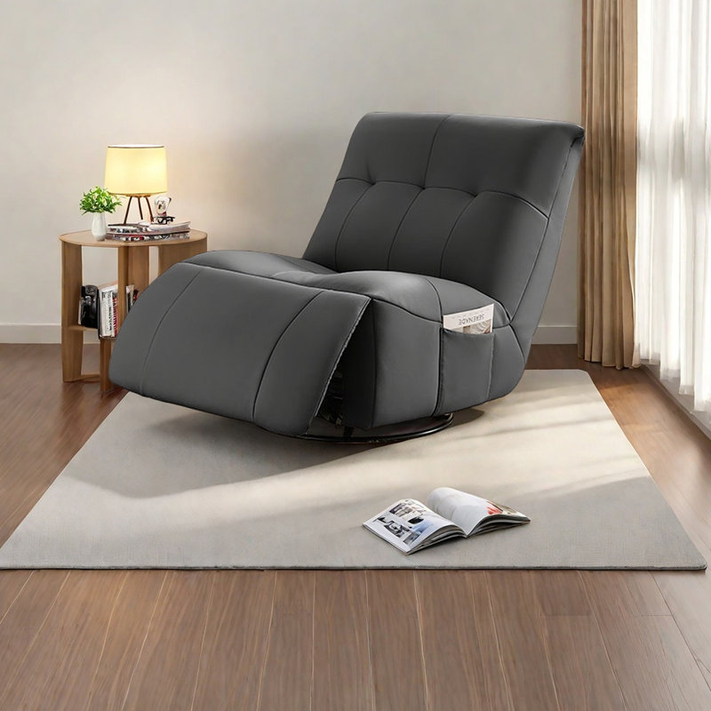 Ergonomic and comfortable recliner, Gray