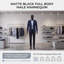 Mannequin homme Kinbor complet - 72,8 pouces Mannequin avec base en métal, Mannequins sans visage pour hommes