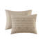 Édredon en chenille simple brun clair avec Southwestern, 2 taies décoratives, design très confortable, rembourrage, chaleur-125092119