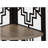 4-Tier Corner Etagere Bookshelf with Taupe Wooden Shelves and Black Metal Frame for Office-763470472