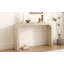Console en bois 52 po avec rebord courbé-2067732122