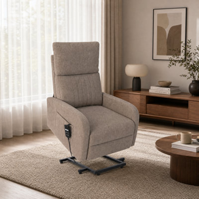 Fauteuil inclinable électrique Power Lift avec télécommande pour les personnes âgées et les petits espaces de vie