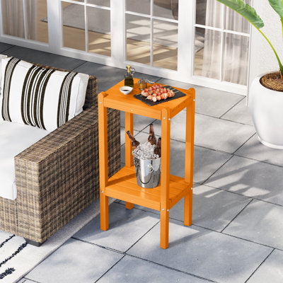Laguna 18.45" W UV Resistant HDPE Side Table