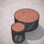 Malta Round Coffee Table Dekton Top-1473172478-1473172476