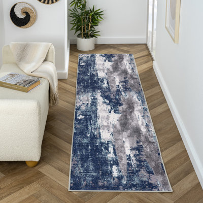 Tapis bleu Doland