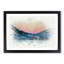 Moon over Iceland in Abstract - Picture Frame Graphic Art Print-55725443-55725447
