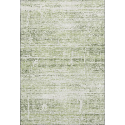 Premium Machine Washable Gerardo Aloe Rug