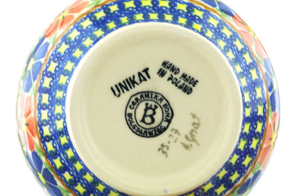 Paradise Poppy Stoneware Rice Bowl