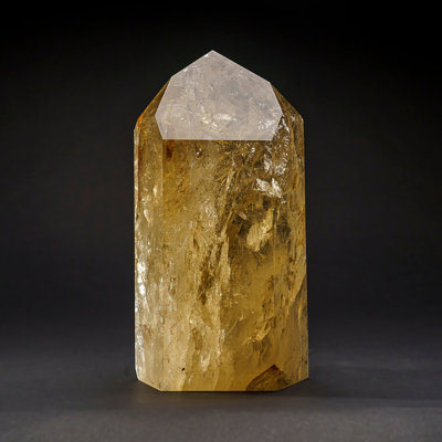 Genuine Museum Quality Citrine Crystal Point from Brazil 12 lbs Genuine Museum Quality Citrine Crystal Point from Brazil 12 lbs