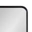 Miroir mural plat avec tablettes Bastian