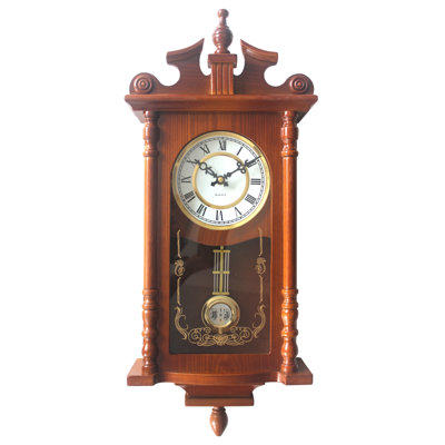 Weatherly Wood Wall Clock
