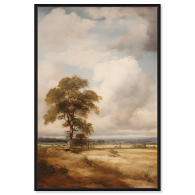 «Golden Field Dream», reproduction d'art sur toile, art côtier classique par Art Remedy