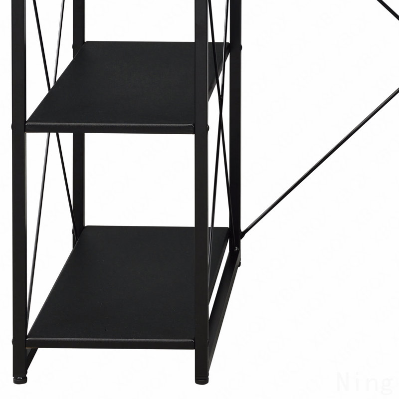 All Purpose Black Finish Writing Desk, Black