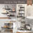 Wall Mounted Floating Shelves, Wood Floating Wall Shelf For Books & Decor, Small Space-Saving Display & Organizer