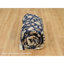 8'x10'1" Vulcan Blue Hand Knotted Nain Center Medallion Flower Design 250 KPSI Wool Rug A6BC48509E5D47F49D0ECCD3875C8887