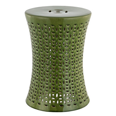 Alondo Ceramic Accent Stool