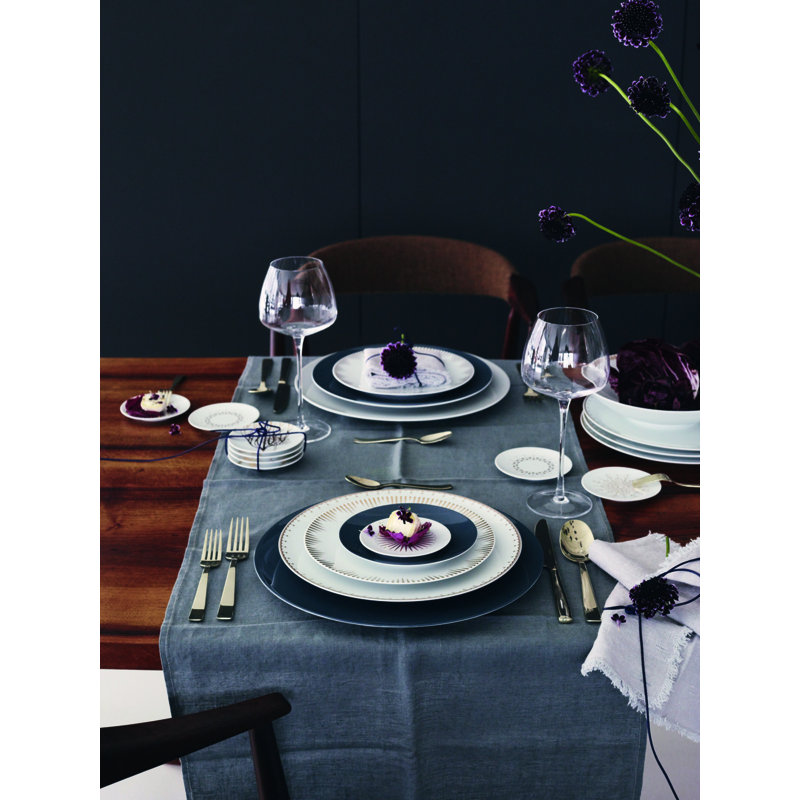 TAC Festive Celebration Porcelain Salad/Dessert Plate