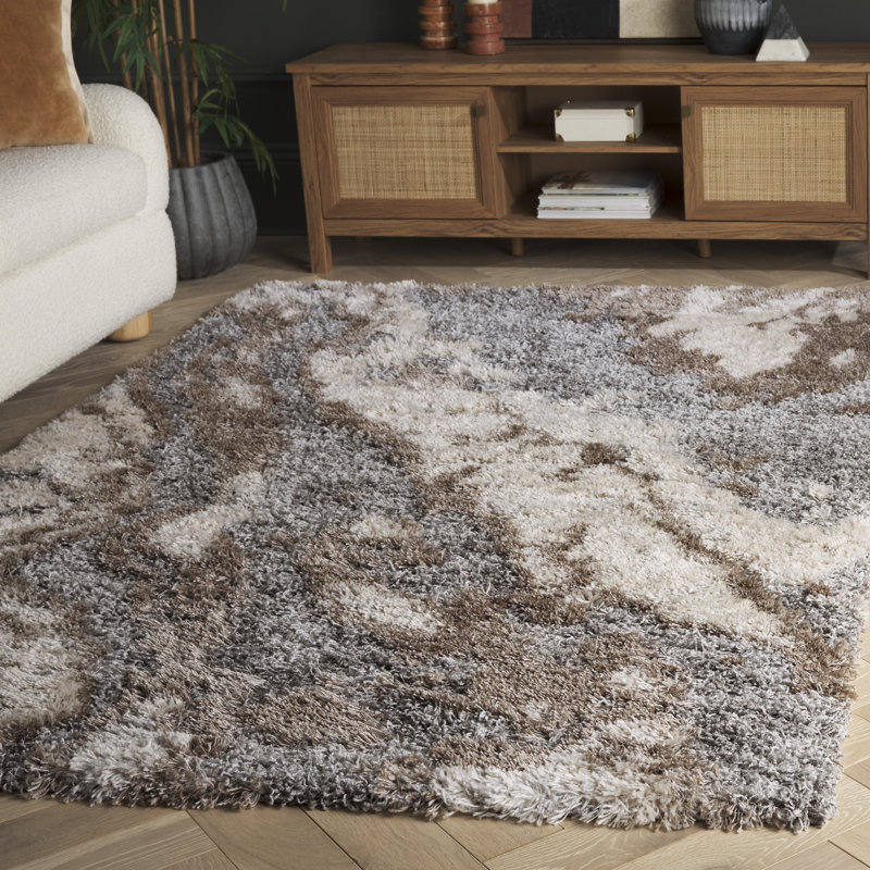 Breckon 800 Performance Abstract Rug, Rectangle 5'3" x 7'7"