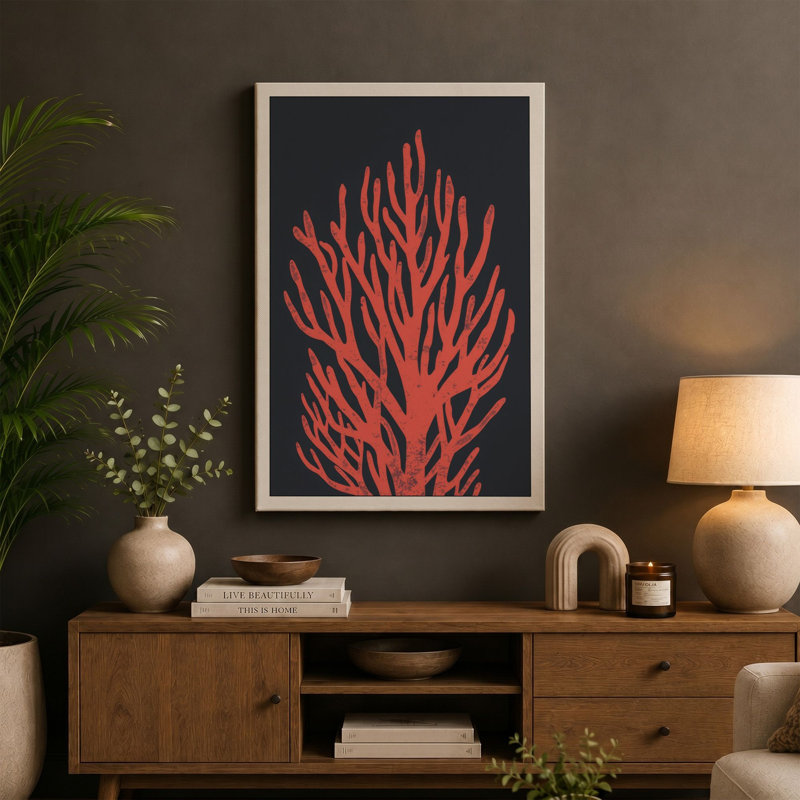 Print, 18x12 - 45.7 x 30.5 cm, Terracotta Border