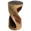Table de bout cylindrique en bois massif-1392237031