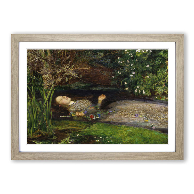 John Everett Millais - Single Picture Frame Painting, Oak