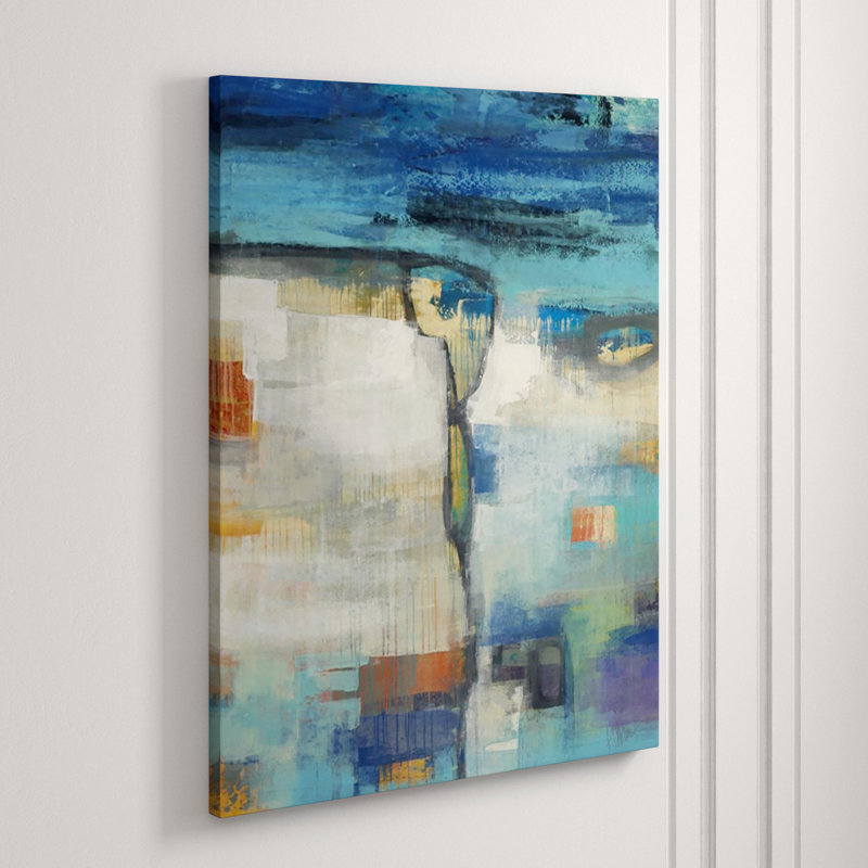 Lapis Painting by Maeve Harris, Outdoor, 32" H x 24" W x 1.5" D
