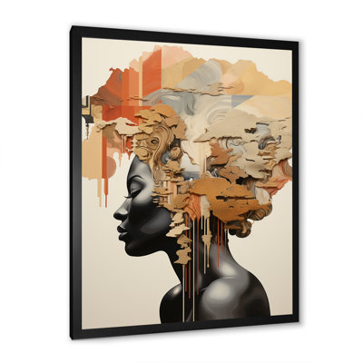 Minimalisme, femme africaine, art africain