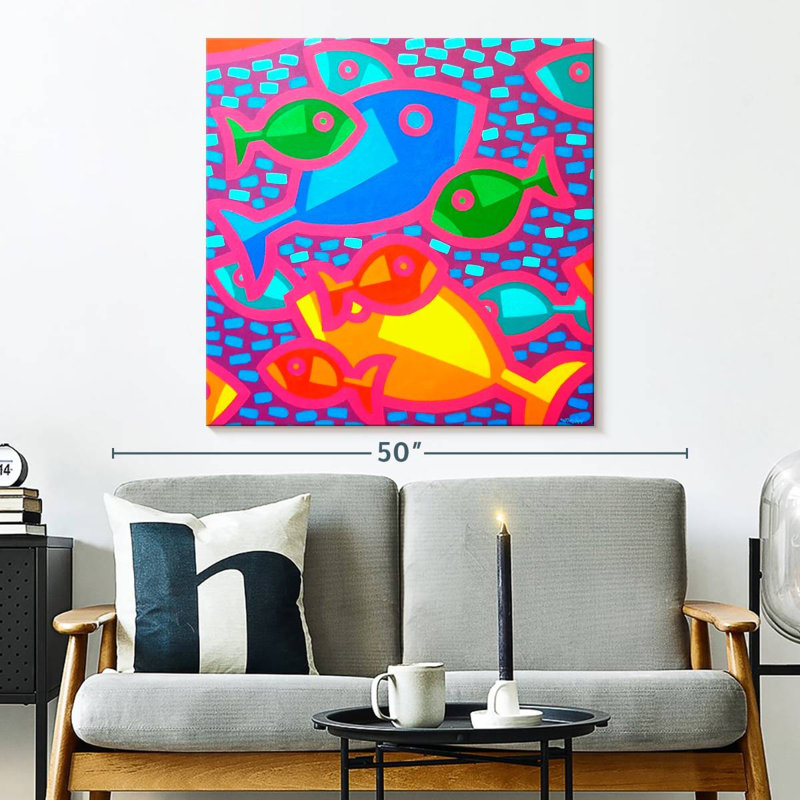 Brampt Funky Fish, 33" H x 33" W