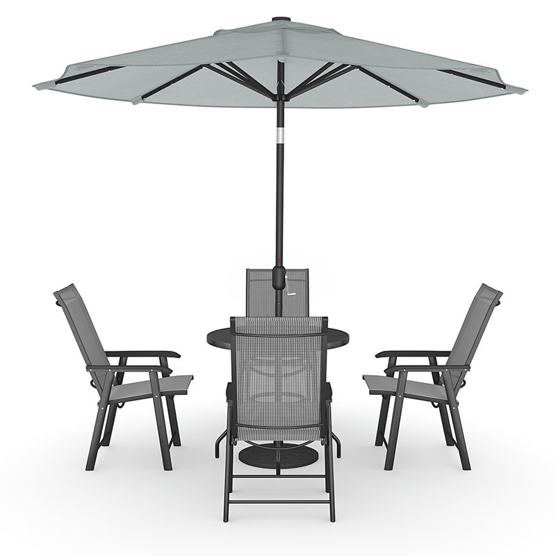 Saterfiel Square 3- Piece 2- Person 60cm L Bistro Set