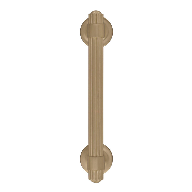 Poignée barre 5 1/16 po Sea Grass, Champagne doré, 3.75"