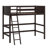 Wood Loft Bed With Ladder-533479506