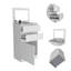 Commode 2 tiroirs Cassel - blanc