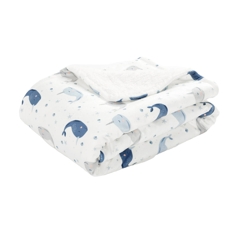 Couverture pour bébé en polyester, L 30 po x L 40 po