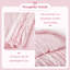 Ensemble de literie rose en microfibre de qualité supérieure 5 pièces French Country Home Comfort