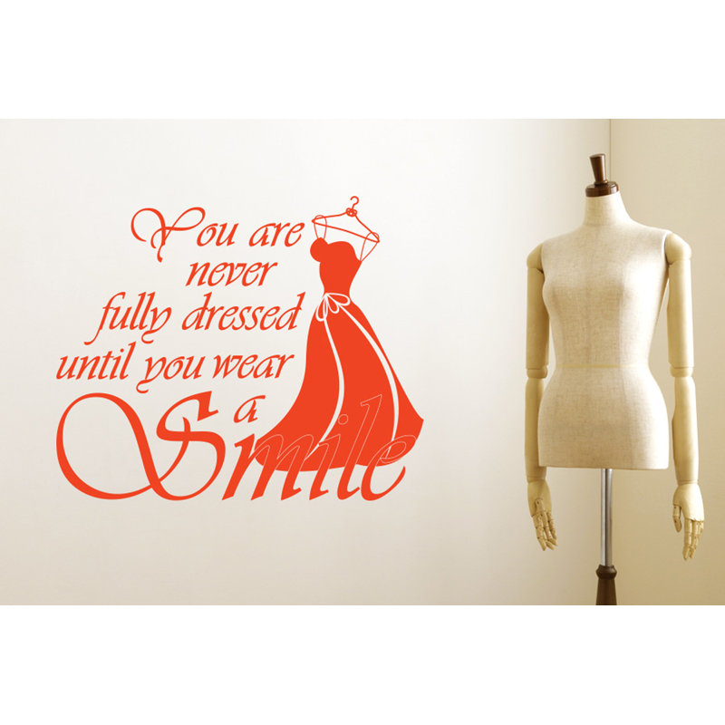Wall Decal, Medium, Orange