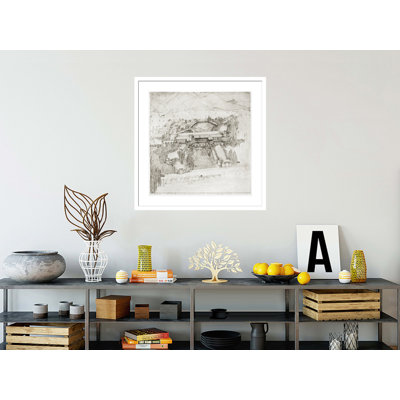 Arizona Biltmore Hotel. «Phoenix Arizona» par Frank Lloyd Wright - impression giclée encadrée