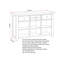Windsor 137cm Sideboard-114208354