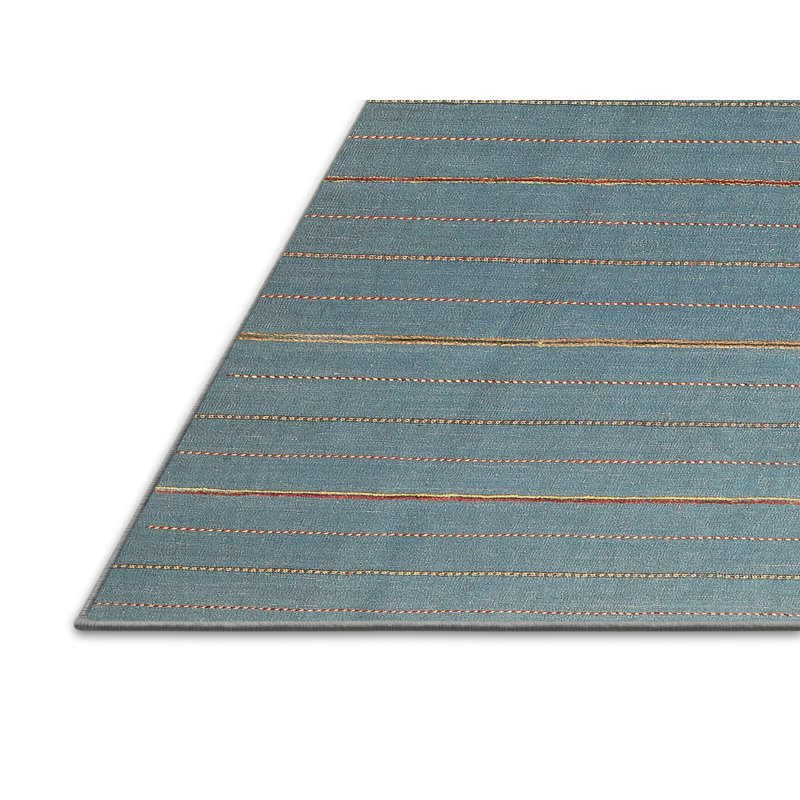 Tapis abstrait bleu, Rectangle 6 pi x 9 pi