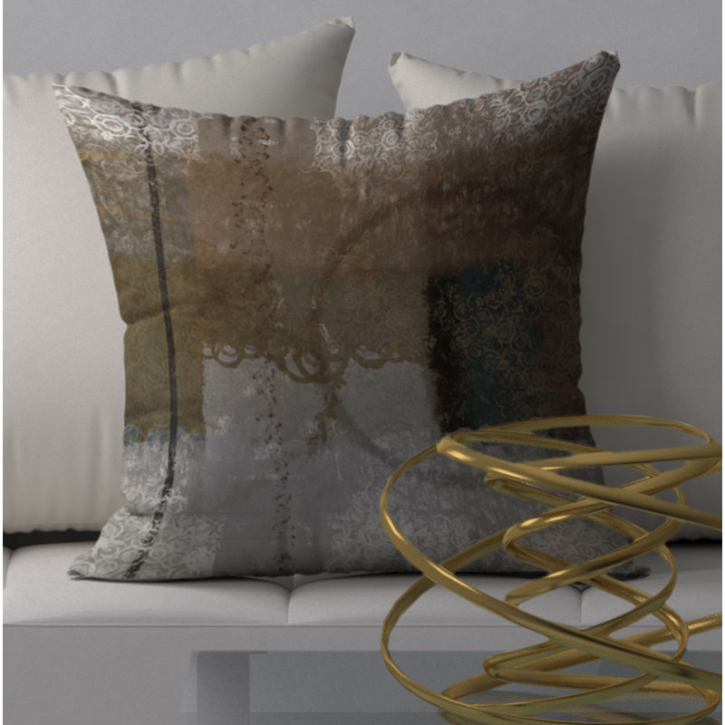 Housse de coussin carrée/insert, 20 po x 20 po