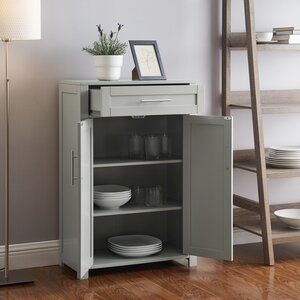 Three Posts™ Allura Freestanding Bathroom Cabinet & Reviews 