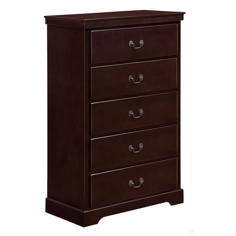 Commode 5 pièces Classic Traditional, Cerisier