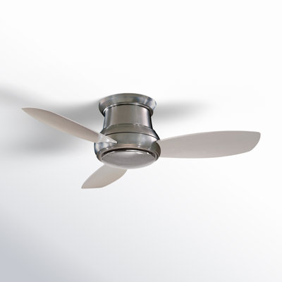 44" Concept II 3 - Blade LED Propeller Ceiling Fan with Remote Control and Light Kit Included