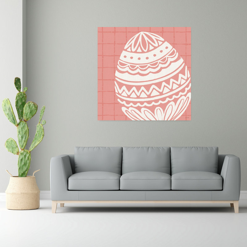 Spring Delight VII, art printanier contemporain, H 48 po x l 48 po