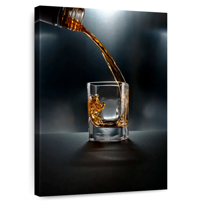 Yarlin Liquor Shot, 51" H x 34" W